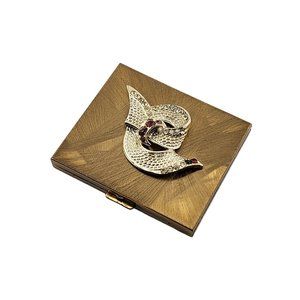 Vintage Dorset - Rex 5th Ave Brushed Gold Compact (A3265)